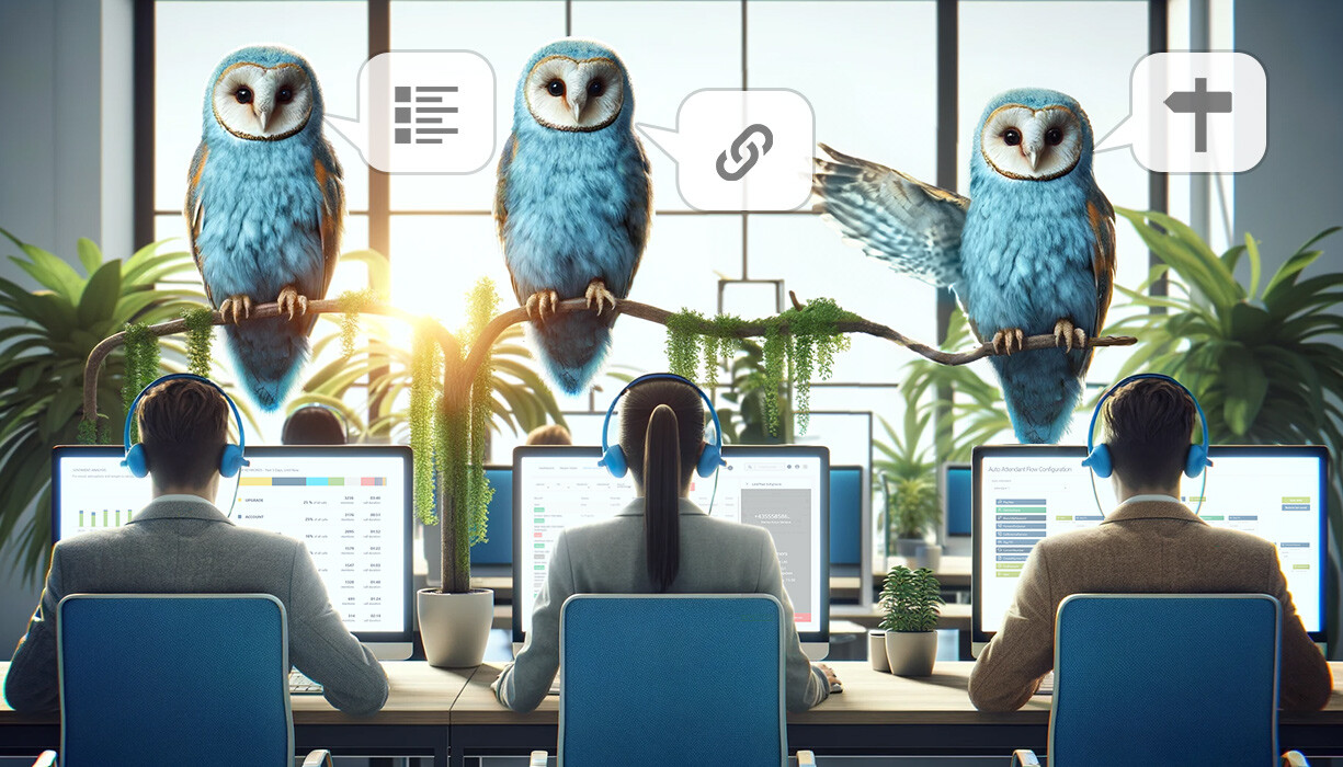 LinkThat ECCO Voice AI visual